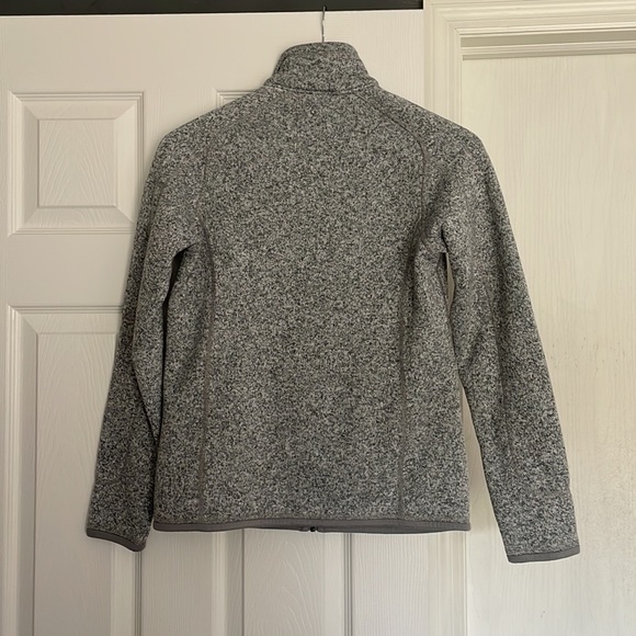 New without tag Patagonia zip sweater.  Size small gray.  Gorgeous and cozy! - Picture 2 of 7
